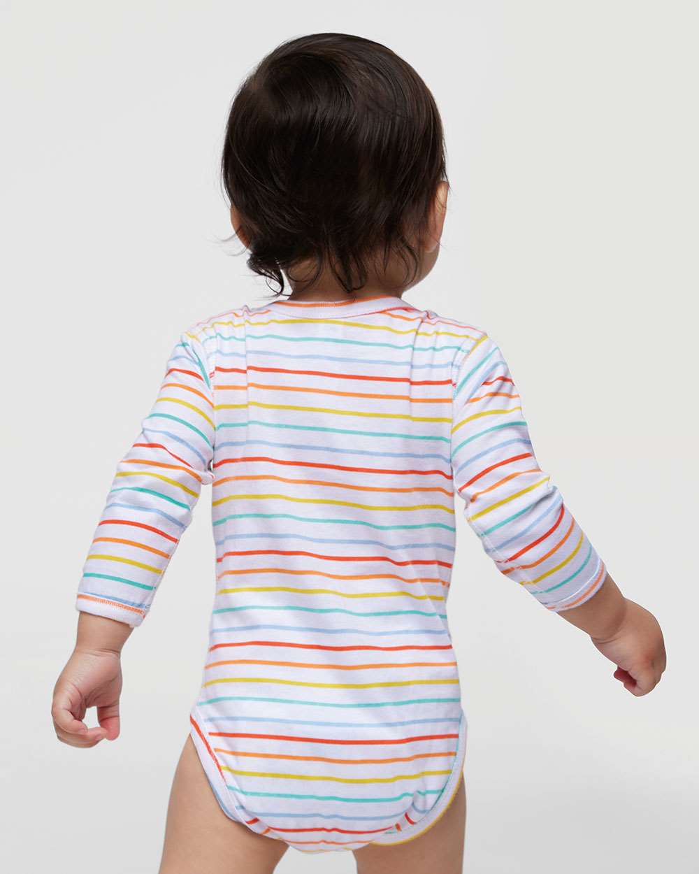 Rabbit Skins-4421-Infant Fine Jersey Long Sleeve Bodysuit - Image 46