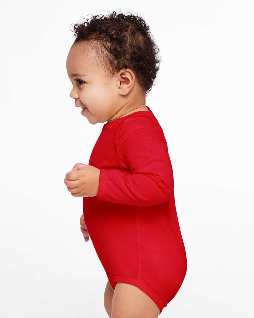 Rabbit Skins-4421-Infant Fine Jersey Long Sleeve Bodysuit - Image 51