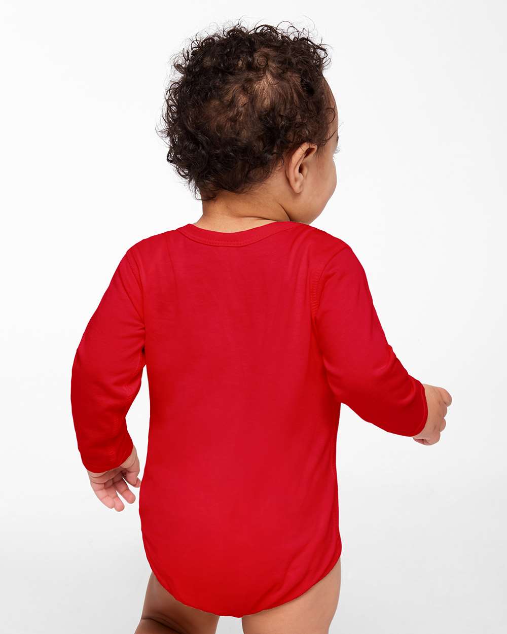 Rabbit Skins-4421-Infant Fine Jersey Long Sleeve Bodysuit - Image 52