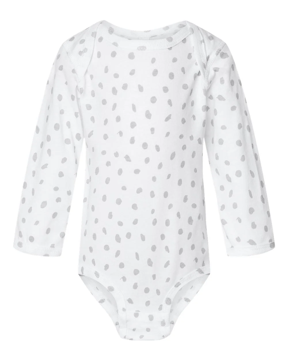 Rabbit Skins-4421-Infant Fine Jersey Long Sleeve Bodysuit - Image 62