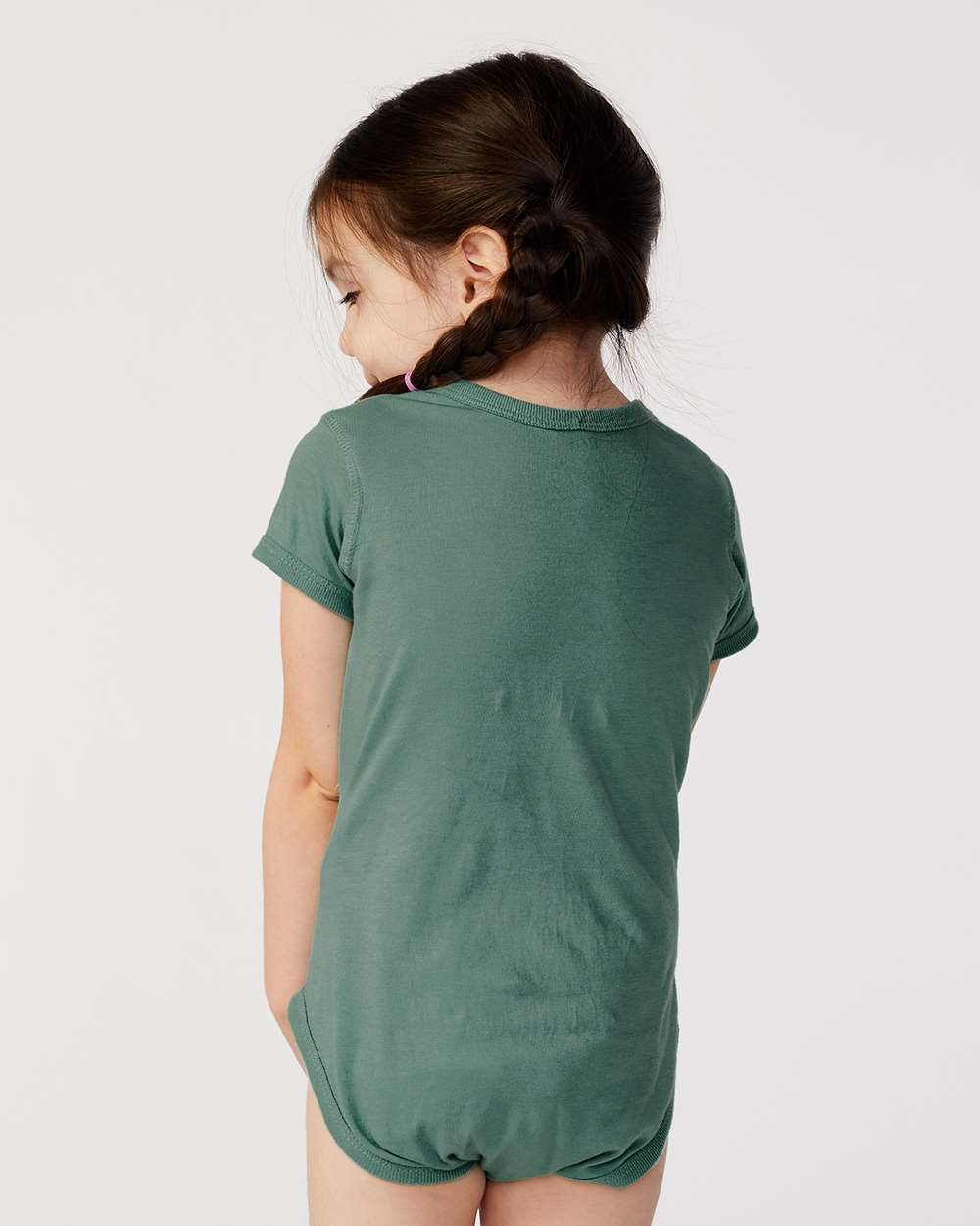 Rabbit Skins-4424-Infant Fine Jersey Bodysuit - Image 9