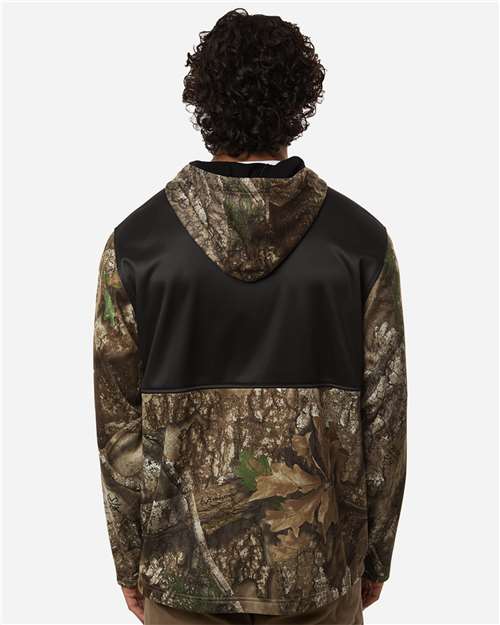 RT5204-Unisex Realtree® Performance Colorblocked Full-Zip Hooded Sweatshirt - Image 6