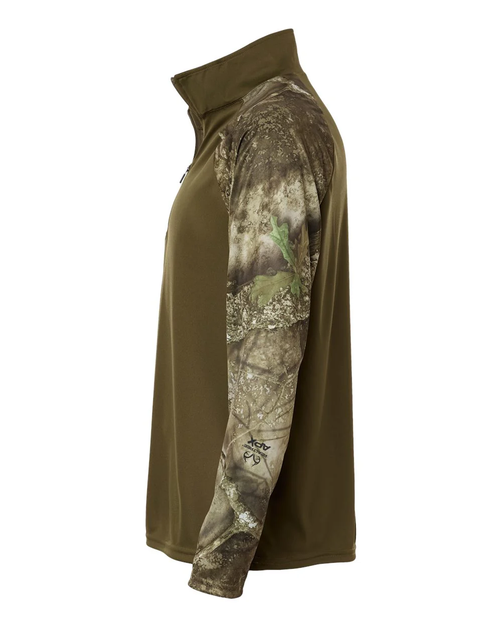 RealTree-RT5703-Unisex Realtree® Performance Colorblocked Quarter-Zip Pullover - Image 13