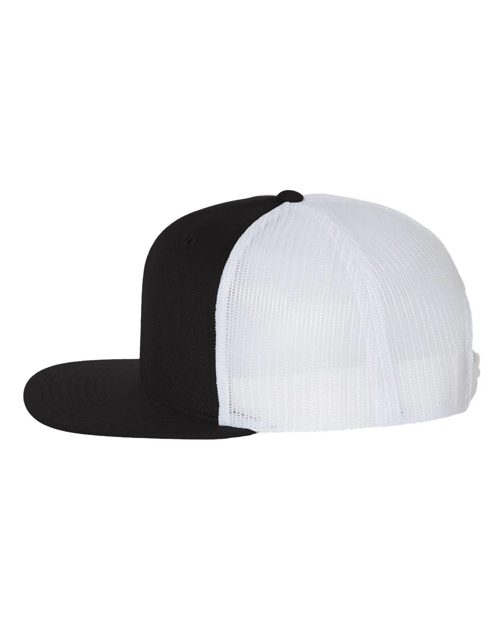 Richardson-511-Wool Blend Flat Bill Trucker Cap - Image 7