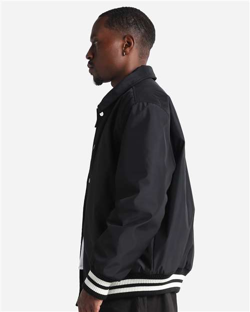 Shaka Wear-SHCVBJ-Unisex Collared Varsity Jacket - Image 3