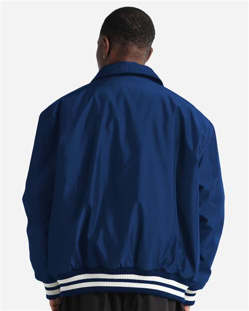 Shaka Wear-SHCVBJ-Unisex Collared Varsity Jacket - Image 7