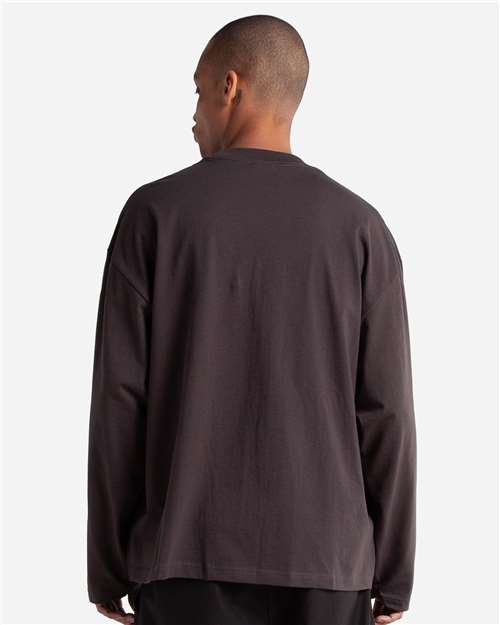 Shaka Wear-SHMOL-Unisex Max Heavyweight Oversized Long Sleeve T-Shirt - Image 10