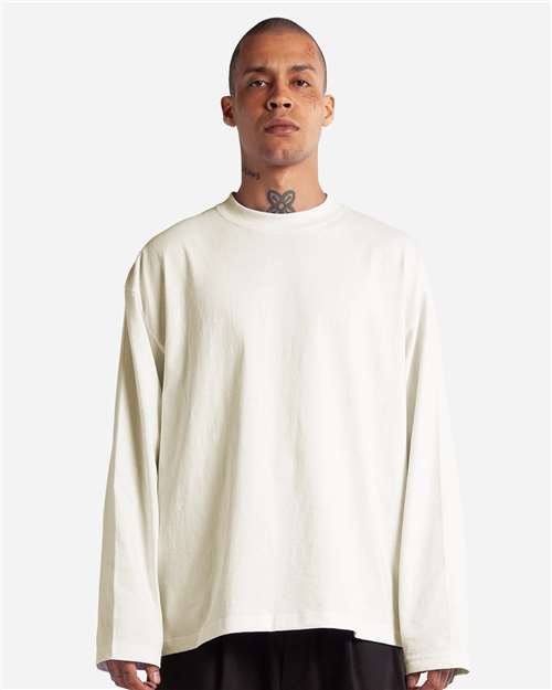 Shaka Wear-SHMOL-Unisex Max Heavyweight Oversized Long Sleeve T-Shirt - Image 11