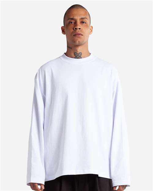 Shaka Wear-SHMOL-Unisex Max Heavyweight Oversized Long Sleeve T-Shirt - Image 14