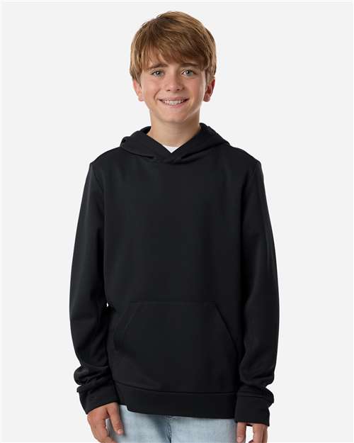 Team 365-TT400Y-Youth Squad Hooded Tech Fleece Pullover - Image 14