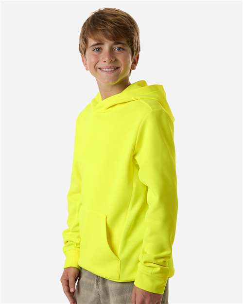 Team 365-TT400Y-Youth Squad Hooded Tech Fleece Pullover - Image 18