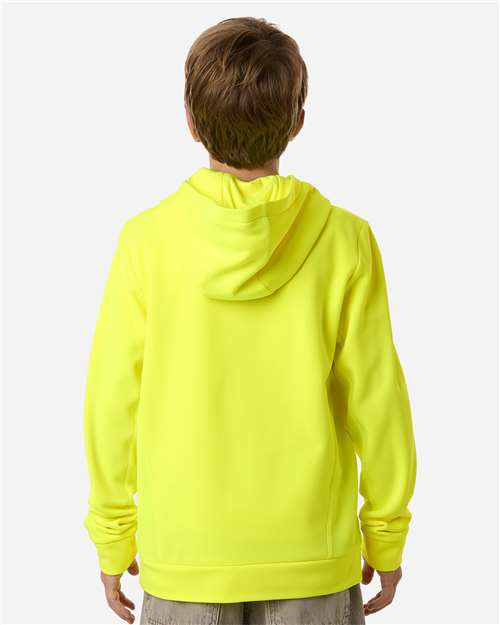 Team 365-TT400Y-Youth Squad Hooded Tech Fleece Pullover - Image 19