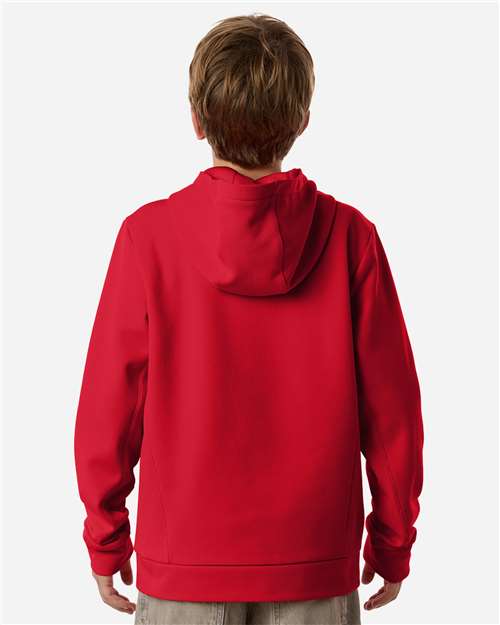 Team 365-TT400Y-Youth Squad Hooded Tech Fleece Pullover - Image 46