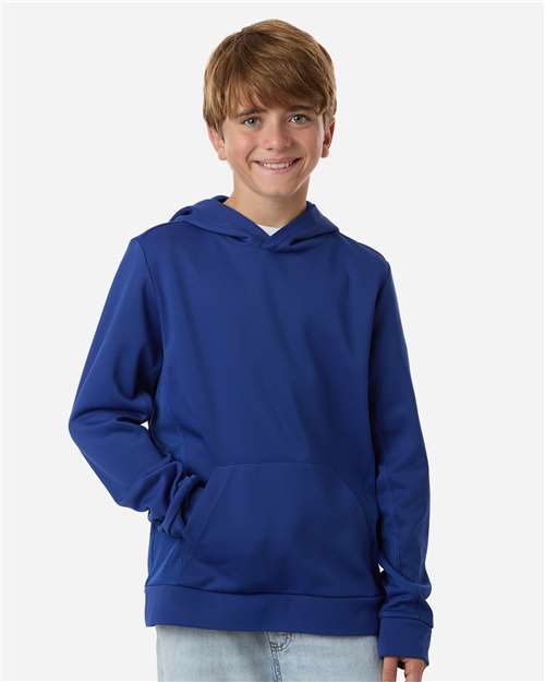 Team 365-TT400Y-Youth Squad Hooded Tech Fleece Pullover - Image 47