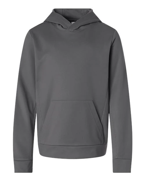Team 365-TT400Y-Youth Squad Hooded Tech Fleece Pullover - Image 7