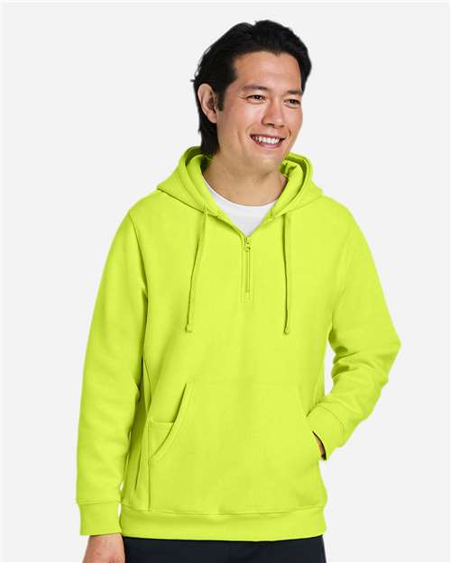 Team 365-TT97-Unisex Zone HydroSport™ Heavyweight Quarter-Zip Hooded Sweatshirt - Image 16