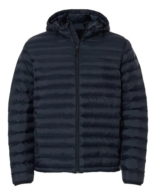 Weatherproof-26715-Men's Lightweight Poly-filled Hooded Puffer Jacket - Image 4