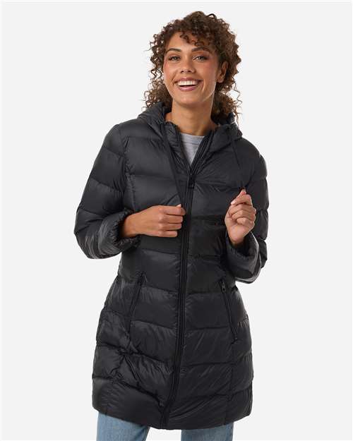 Weatherproof-W26720-Women's Poly-filled 3/4 Length Coat - Image 3