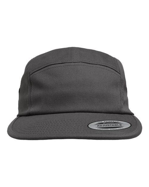 YP Classics-7005-Classic Jockey Flat Bill Cap - Image 3