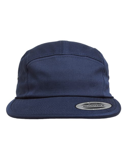 YP Classics-7005-Classic Jockey Flat Bill Cap - Image 5